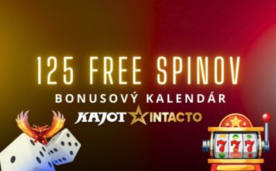 125 free spinov v KajotIntacto kasíne