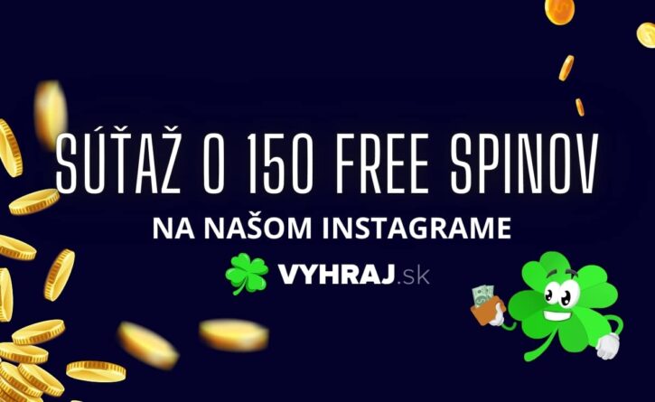 150 free spinov s Vyhraj.sk