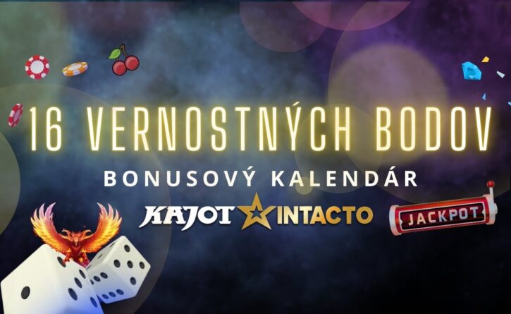 16 vernostných bodov v KajotIntacto kasíne