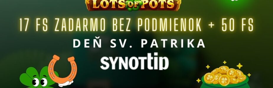 17 FS ZADARMO v Synottip kasíne