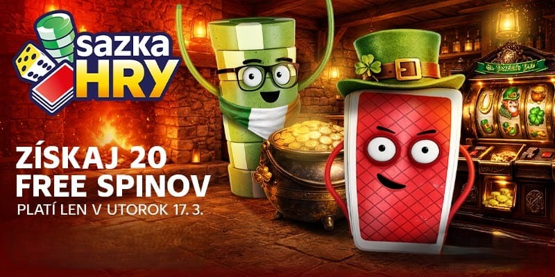 20 free spinov v SazkaHry