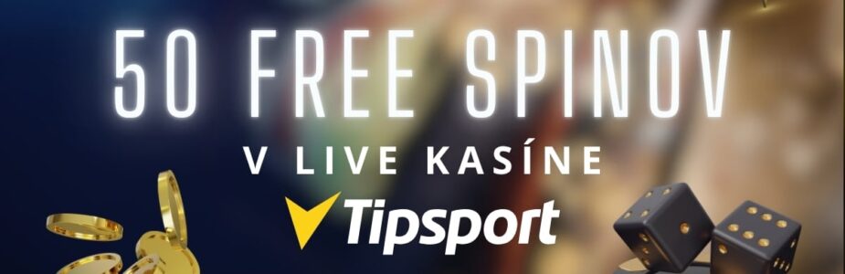 50 free spinov v Tipsport kasíne