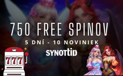 750 free spinov v Synottip kasíne