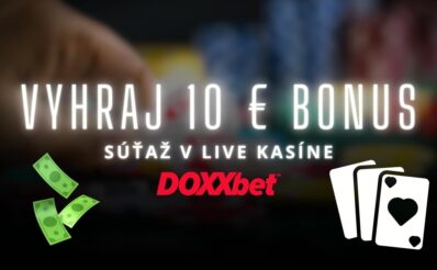 Bonus 10 € v Doxxbet kasíne