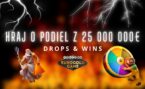Drops & Wins: Hraj o podiel z 25 000 000 € v Eurogolde