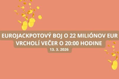 Eurojackpot láka Európu: napätím aj šancou na milióny