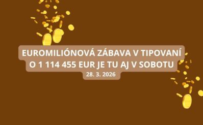 Euromiliónová sobotná bomba vrcholí večer