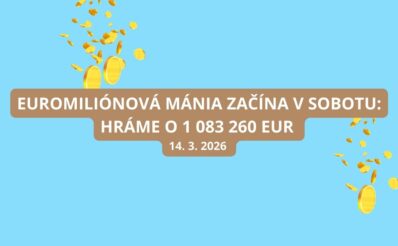 Euromiliónový jackpot je pripravený pre nedočkavých tipujúcich