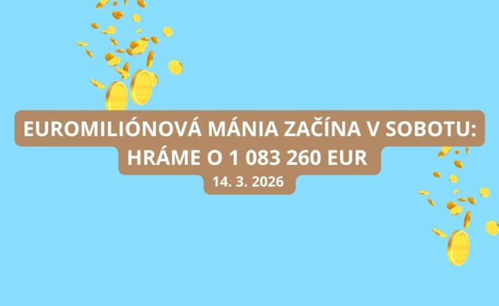 Euromiliónový jackpot je pripravený pre nedočkavých tipujúcich