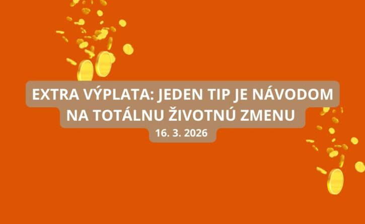 Na pondelkové žrebovanie Extra výplaty sa všetci tešia