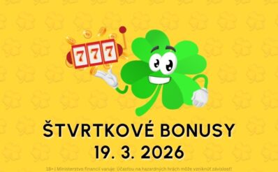 Free spiny a bonusy dnes 19. 3. 2026