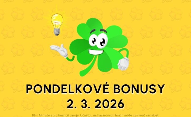 Free spiny a bonusy dnes 2.3.2026