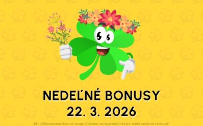 Free spiny a bonusy dnes 22. 3. 2026