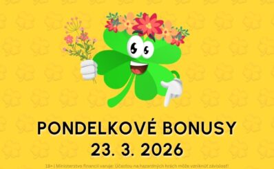 Free spiny a bonusy dnes 23. 3. 2026