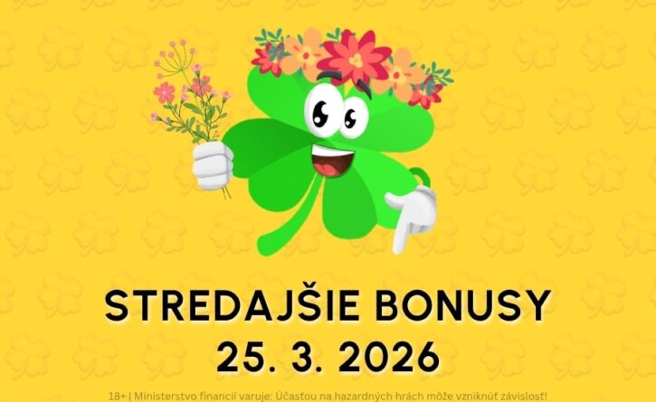 Free spiny a bonusy dnes 25. 3. 2026