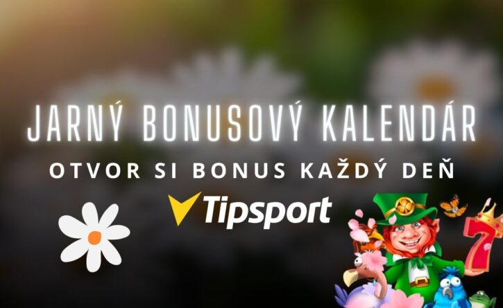 Jarný bonusový kalendár v Tipsport kasíne