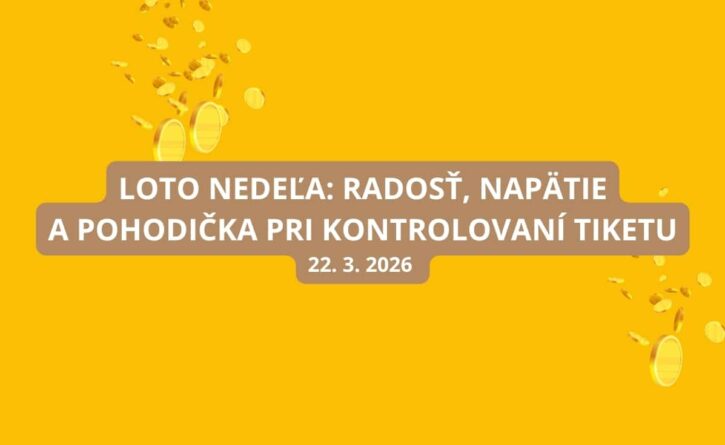 Loto nedeľa je tu o chvíľu zas