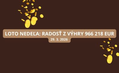 Loto výhry prichádzajú aj v nedeľu