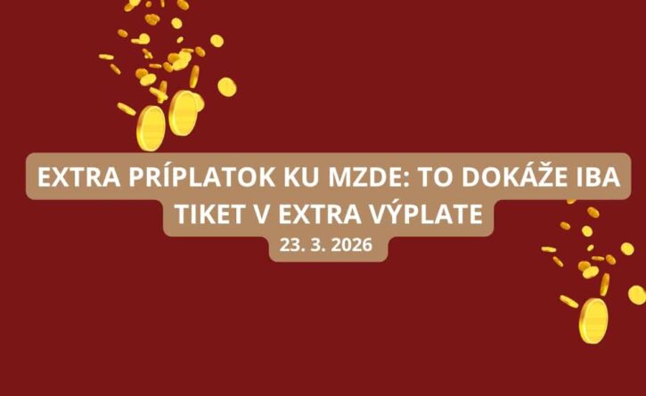 Neuveriteľný príplatok ku mzde každý mesiac