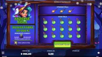 Nezotretý žreb Kúzelné Čísla