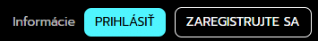 Registrčné tlačitka Slovmatic