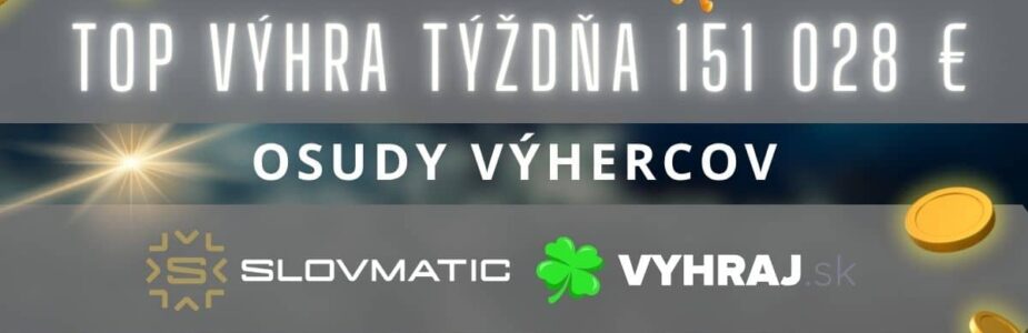 Top výhra v Slovmatic