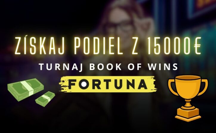 Turnaj Book of Wins vo Fortune