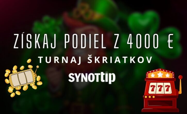 Turnaj škriatkov v Synottip kasíne
