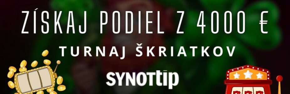 Turnaj škriatkov v Synottip kasíne