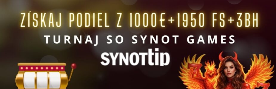 Turnaj so Synot Games v Synottip kasíne