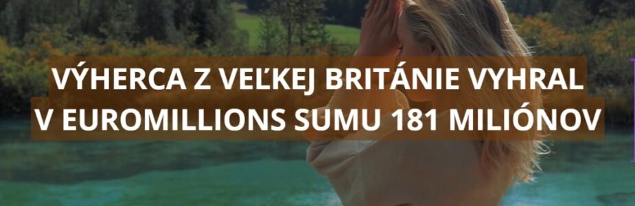 Vo Veľkej Británii sa oslavuje s gigantickou výhrou