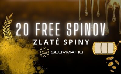 20 free spinov v Slovmatic kasíne