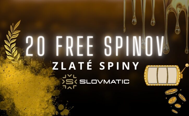 20 free spinov v Slovmatic kasíne