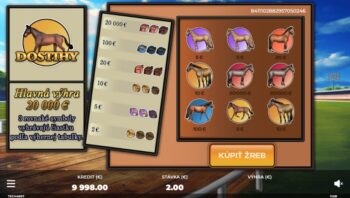 Žreb Dostihy zotretá predná strana