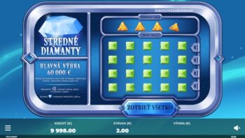 Žreb Stredné Diamanty predná strana nezotretá