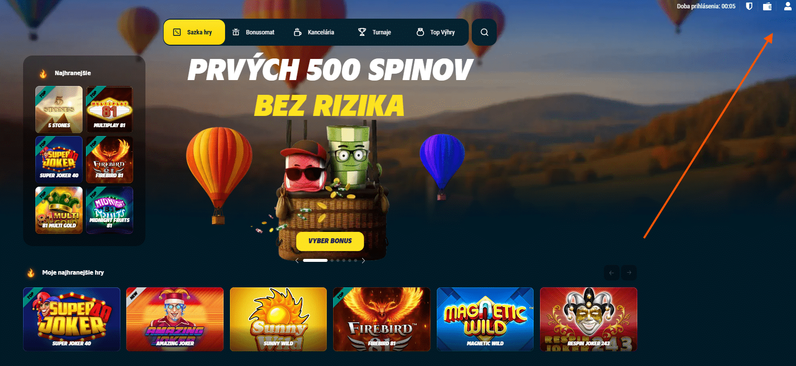účet sazkahry