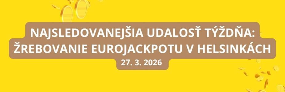 V Eurojackpote sa žrebuje o 59 miliónov eur