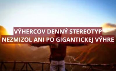 Výherca z Ohia na svoj denný stereotyp nedá dopustiť