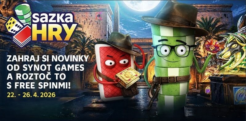 10 FS na novinkách v SazkaHry