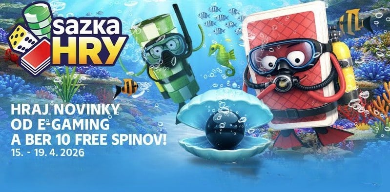10 free spinov v SazkaHry