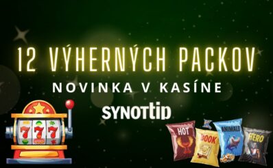 12 výherných packov v Synottip kasíne