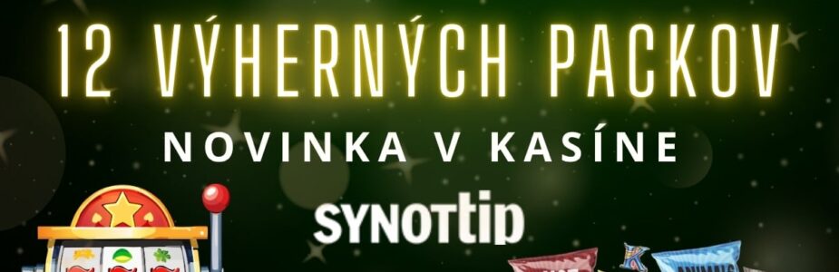 12 výherných packov v Synottip kasíne
