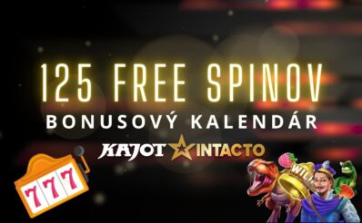 125 free spinov v KajotIntacto kasíne (1)