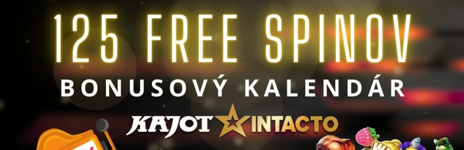 125 free spinov v KajotIntacto kasíne (1)