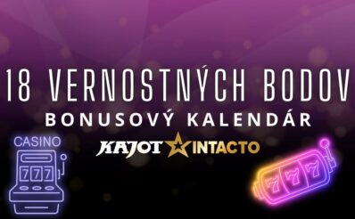 18 vernostných bodov v KajotIntacto kasíne