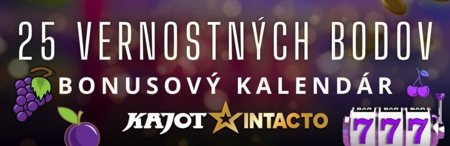 25 vernostných bodov v Kajot