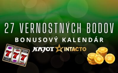 27 vernostných bodov v KajotIntacto kasíne