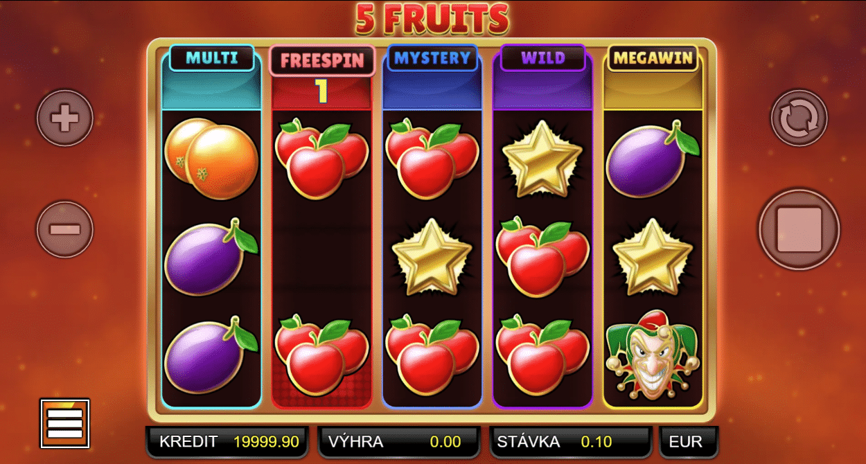 5 Fruits automat