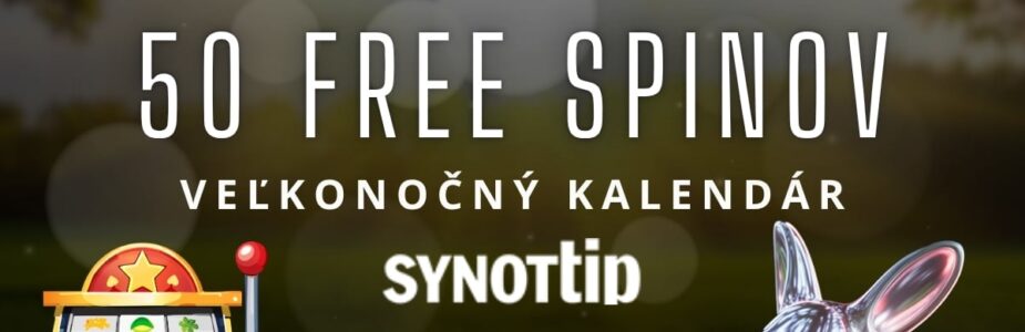 50 FS - Veľkonočný kalendár v Synottip kasíne