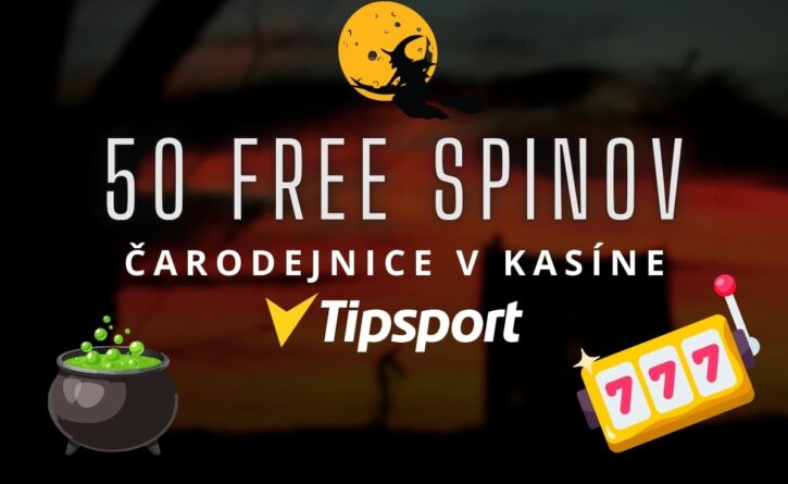 50 free spinov v Tipsport kasíne